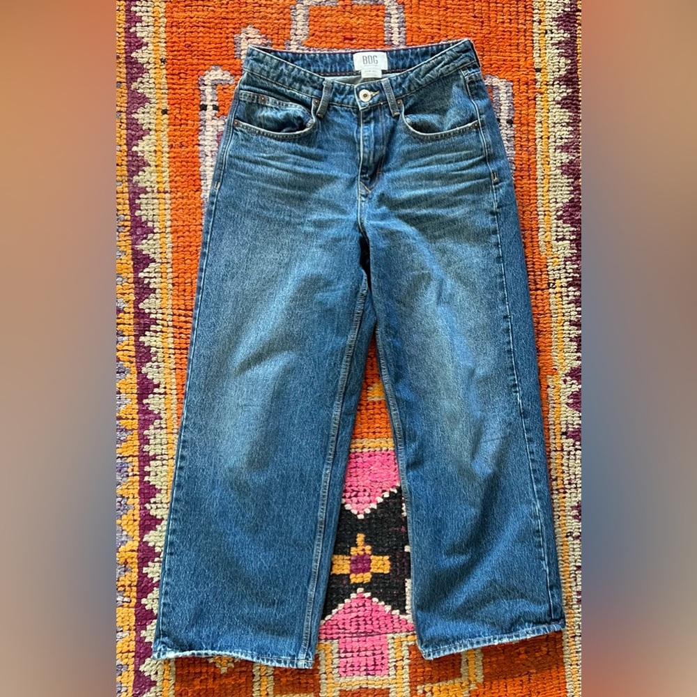 BDG Wide Leg Boyfriend Jean